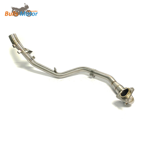 Scooter 304 tuyau avant d'échappement de moto en acier inoxydable pour <span class=keywords><strong>XADV750</strong></span> modifier le tuyau de liaison avant - Product Image 3