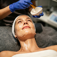 Masque facial en cristal OEM/ODM, crème hydratante de nuit au collagène PDRN pour le visage, tous types de peau, revitalisant pour la peau pendant la nuit