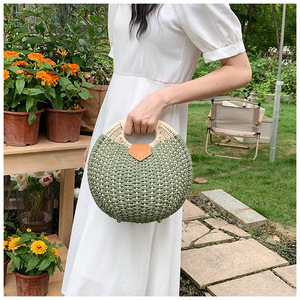 <span class=keywords><strong>Sac</strong></span> d'Été en <span class=keywords><strong>Paille</strong></span> pour Femme en Gros, <span class=keywords><strong>Sac</strong></span> à Main en Osier en Forme <span class=keywords><strong>de</strong></span> Coquillage, <span class=keywords><strong>Sac</strong></span> <span class=keywords><strong>Rond</strong></span> en Rotin, <span class=keywords><strong>Sac</strong></span> <span class=keywords><strong>de</strong></span> Plage en <span class=keywords><strong>Paille</strong></span> - Product Image 3