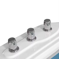 Fourniture d'usine de spa douche de massage hydro jet lits de massage spa douche à eau douche vichy