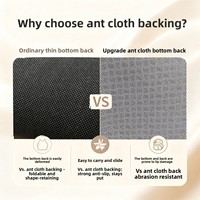 Nouveau tapis de chevet de chambre à coucher en peluche, style persan, à motifs floraux antibactériens, isolant thermique, résistant aux taches, pliable, long et large