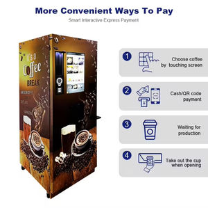 Máquina Expendedora de Café y Té Personalizada, Inteligente, Totalmente Automática, para Interiores y Exteriores, Precios al por Mayor - Product Image 4