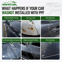 Film de protection de carrosserie (PPF) chromatique sur mesure, vert anglais, à lustre doux et mat, effet racing britannique, pour la couverture complète de la carrosserie
