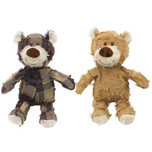 ของเล่นหมาเสียงดังรูปหมีขอทาน ของเล่นสัตว์เลี้ยงแบบนุ่ม ทนทานต่อการกัด ของเล่นหมาสำหรับเคี้ยว - Product Image 2