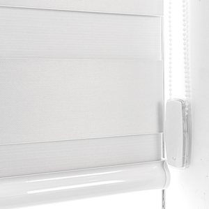 ستائر حمار وحشي لاسلكية بحجم مخصص وحشي ظلال دوارة تعتيم لنوافذ غرف النوم ستائر كهربائية ذكية تحكم بالواي فاي للفنادق - Product Image 6