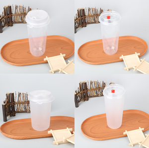 Gobelets en PP en forme de U de 700 ml/24 oz, diamètre de 90 mm - Logo personnalisable, gobelets jetables pour cafés, commerce de détail et fêtes, Chine - Product Image 4