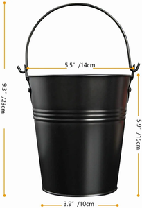 Kit de Cubeta para Grasa Negra con 16 Revestimientos de Papel de Aluminio, Cubeta Metálica para Recoger Goteos de Aceite con Asa para Parrillas de Pellets <span class=keywords><strong>Traeger</strong></span> y Pit Boss - Product Image 3