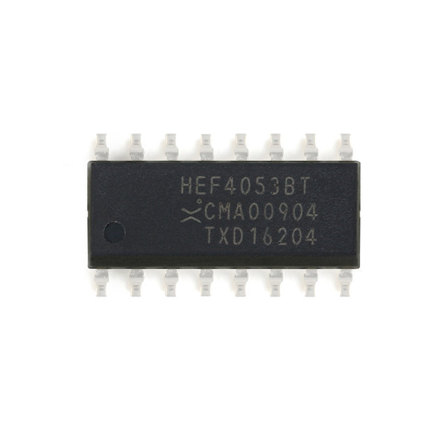HEF4053BT,653 SOIC-16 Triple SPDT Analog Switch Multiplexer Chip