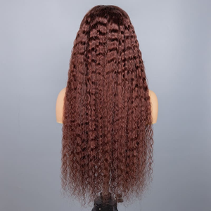 Необработанные индийские волосы HD парик на фронтальной сетке из натуральных 100% с кутикулой, полностью без клея, человеческие волосы, 360 на фронтальной сетке, Настраиваемые цвета - Product Image 6