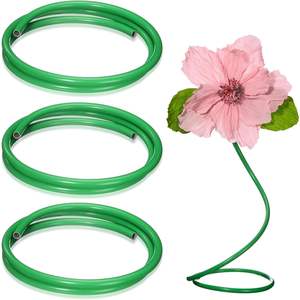 Tubo de PVC Moissic Y-9-5 de 78.7 Pulgadas, 3 Piezas, Tubo de Plástico Flexible de Aluminio, Tallo para Flores Artificiales, Arcos de Globos, Tubo Flexible - Product Image 4