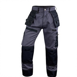 Pantalon de travail pour homme INDEX, polyester, résistant à l'abrasion, multi-poches, pantalon utilitaire pour vêtements de travail - Product Image 1