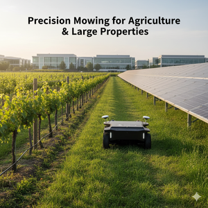 Cortacésped Robótico Inteligente VORAN con GPS RTK, Máquina Cortadora de Césped Autónoma de Litio de 48 V para Granjas, Parques y Paisajes - Product Image 5