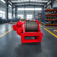 Treuil hydraulique robuste 3T certifié CE ISO 9001 OEM pour grue marine, levage minier, treuil de levage, vente directe usine, personnalisable