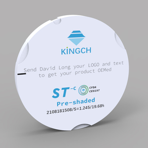 Blocco Dentale in <span class=keywords><strong>ZrO2</strong></span> da 95mm 22mm per Laboratorio Odontotecnico STC - Product Image 3