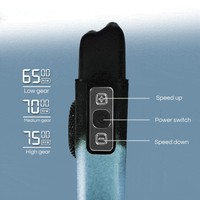 Rasoir Électrique Rechargeable Vintage en Acier Inoxydable Effet Craquelé pour Hommes, Tondeuse à Cheveux et à Barbe pour Têtes Chauves et Cheveux de Princesse
