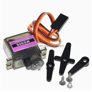 Servomoteur MG90S 14g 180 degrés pour aile fixe d'avion télécommandé, engrenage métallique de direction 9g - Product Image 4