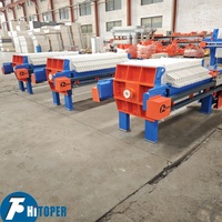 Presse à filtre de déshydratation automatique solide-liquide à petite échelle de 20 m²