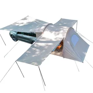 野营户外装备帐篷车顶防雨防晒折叠尾门便携式雨棚帐篷