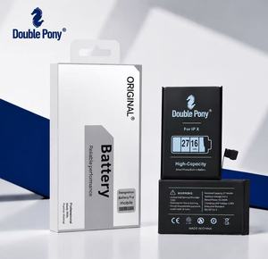 แบตเตอรี่ลิเธียมแบบชาร์จได้คุณภาพสูง DOUBLE PONY เหมาะสำหรับ IphoneX ความจุ 2716mAh มีสินค้าในสต็อก - Product Image 1