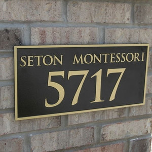 工厂定制刻字铝牌仿古黄铜标牌金属铭牌青铜牌 - Product Image 3