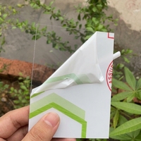 Alternative au verre incassable : plaque en plastique transparente haute résistance, plaque PC, épaisseur 1 mm pour cadres photo