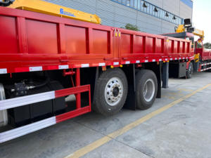 รถบรรทุก FAW J6L แบบสองเพลา 6x4 ติดตั้งเครนแขนพับได้สำหรับขนส่งสินค้าหนัก - Product Image 3