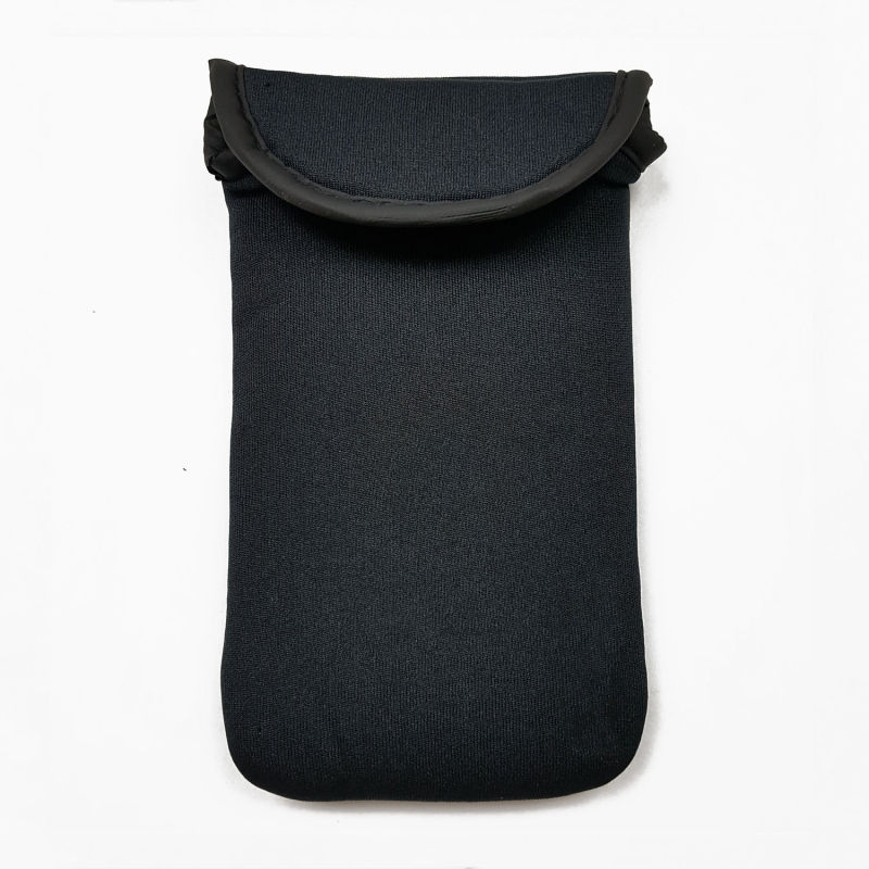 Black Mobile Neoprene Shockproof Protection Phone Pouch Neoprene Cell Phone  Sleeve