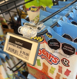 Nhựa thẻ giấy hiển thị nhãn Clip chủ sở hữu đứng giá dấu hiệu Pop tag gắn chủ hiển thị - Product Image 2