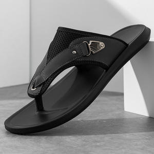 Tongs pour hommes de grande taille, une nouvelle tendance de l'été, sandales à porter avec des tongs de loisirs antidérapantes pour l'extérieur - Product Image 3