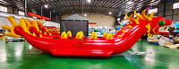 Dragon volant gonflable extérieur de vente chaude commerciale remorquant le bateau de banane