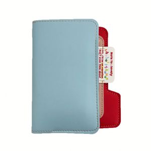 Tarjetero de Cuero PU Colorido, Cartera de Viaje para Tarjetas de Crédito, Organizador de Pasaportes para Regalos - Product Image 6