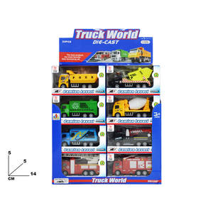 Camion da Lavoro in Metallo Pressofuso Assortiti - Product Image 1