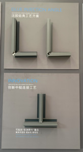 Nhiệt phá vỡ Nhôm kính cửa sổ đôi kính cường lực an ninh hiện đại cho phòng khách - Product Image 2