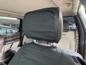 Coprisedile Universale in <span class=keywords><strong>Nylon</strong></span> Resistente ai Graffi, Nero, per Sedile Anteriore Eccellente - Product Image 2