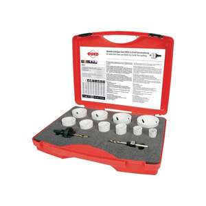 RUKO Jeu de scies à trou de serrure 19 pièces 16-83mm profondeur de coupe 38 mm HSSE-Co8-bi-metal - Product Image 1