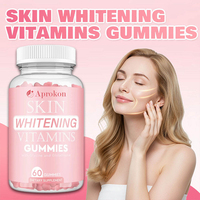 Gummies éclaircissantes pour la peau à marque privée : Collagène et Glutathion – Complément de beauté illuminateur pour la peau
