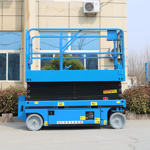 Plateforme élévatrice à ciseaux hydraulique autopropulsée de 8 m, plateformes élévatrices à ciseaux électriques mobiles à vendre à prix abordable - Product Image 4