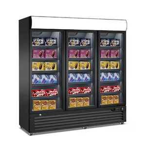 Enfriador de exhibición de bebidas comercial Puerta de vidrio vertical Refrigerador de cerveza y <span class=keywords><strong>soda</strong></span> Compresor de luz LED Característica Vitrina de refrigeración - Product Image 6