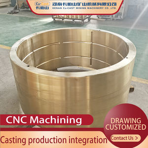<b>Copper</b> Bronze Wear-Resistant Non-Standard Centrifugal Casting Equipment All Kinds of Bushing for Crusher Drill Sleeve Production - Product Image 4