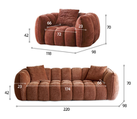 Modernes Modulares Bürosofa-Set Neues Design Faltbar für Wohnzimmer Schlafzimmer Heimbüro Günstiger Import