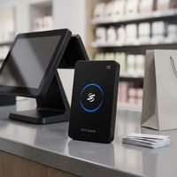 Lector de Tarjetas RFID NFC de Largo Alcance 13.56MHZ con USB para Windows