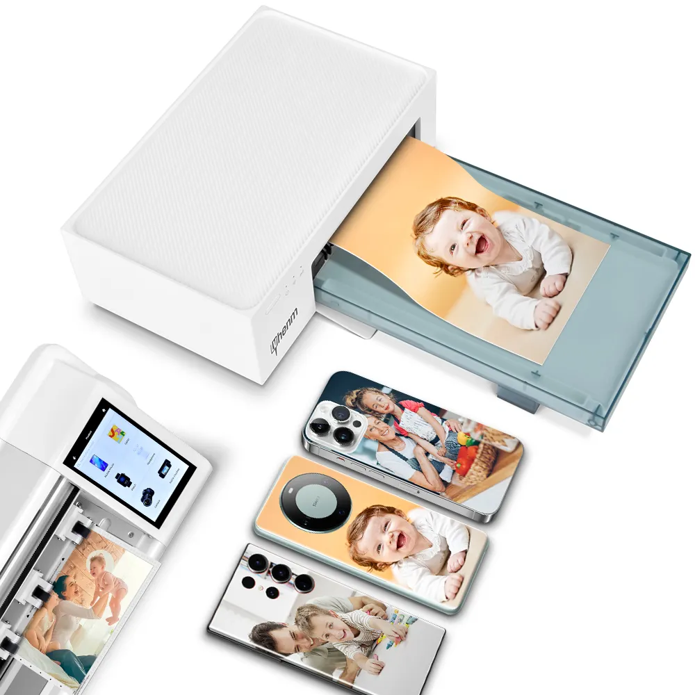 Customized Mobile Phone Back Skin Any Photos Back Film Printer Printing Machine For Hydrogel Machine