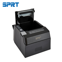 Impresora Térmica de Recibos de Alta Velocidad de 80 mm con Cortador Automático, Impresora Térmica POS, Papel Térmico en Stock