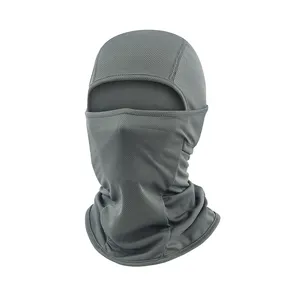 Designer de Máscaras De Esqui Full Face Cover Ski Mask One Hole Spandex windproof Ski Mask Balaclava para Homens Mulheres
