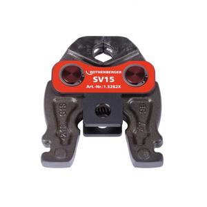 ROTHENBERGER - 1000002800 Compact SV juego de mordazas de prensa 15-18-22-28 - EAN 4004625507223 PRENSING - Product Image 1