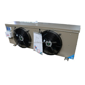 Évaporateur de refroidissement par air pour chambre froide et congélateur, structure à tubes de cuivre et ailettes d'aluminium, alimentation électrique/eau - Product Image 4