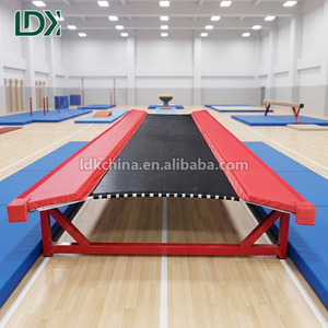 <span class=keywords><strong>Cama</strong></span> elástica pesada, larga y fija, tipo pista de gimnasia, para centro de entrenamiento de gimnasia en interiores - Product Image 6