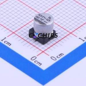 Condensateur électrolytique en aluminium SMD 16CE47FSS, D5xL5.4mm 47uF 20% 16V 5mm - Product Image 1