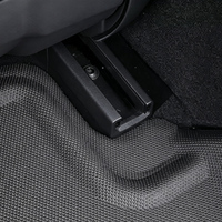 Tapis de sol de voiture et tapis de coffre TPE 5 mm d'épaisseur, imperméables, écologiques, entièrement enveloppants, pour BYD Tang L Atto 8 RHD, 4 pièces