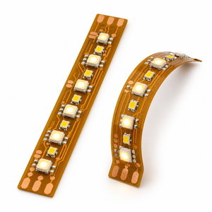 Tira de Luz LED Flexible FPC, Placa de Circuito Flexible, LED SMD 2835 5050, Ancho y Longitud Personalizables, OEM - Product Image 4